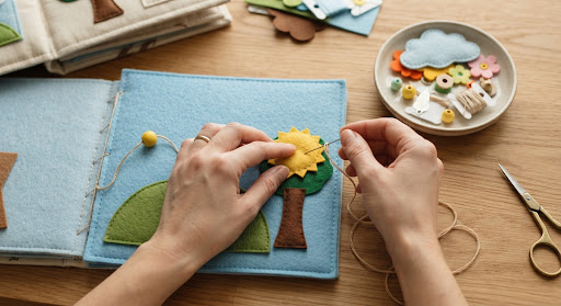 Curriculum aligned quiet book activities